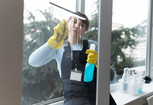 Nettoyage de vitres intérieures et extérieures à la Clayette